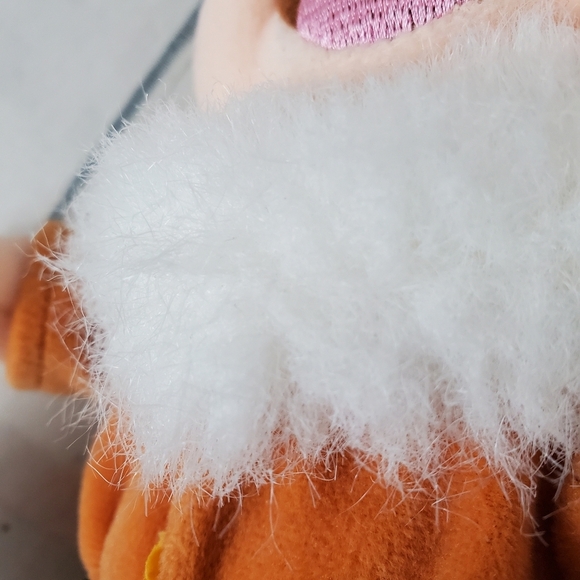 Disney Store 9" Happy Dwarf Plush Bean Bag Bottom - Picture 12 of 13